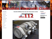 Tablet Screenshot of ffw-crivitz.de
